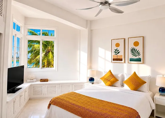 2bdrm Stunning Beachfront Bay Apartment